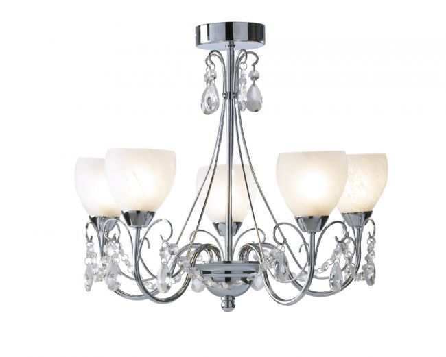 Ornate Jewel Decorated Chandelier Ornate Jewel Decorated Chandelier