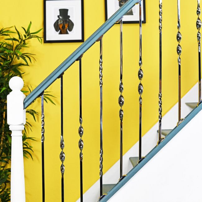 Set of 3 "Alessi" Alternating Stair Spindles - Pattern 3 Set of 3 "Alessi" Alternating Stair Spindles - Pattern 3