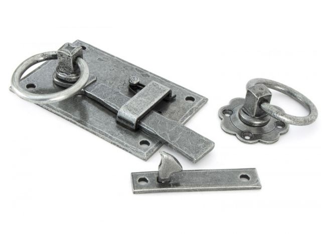 Pewter Heavy Duty Thumb Latch Pewter Heavy Duty Thumb Latch