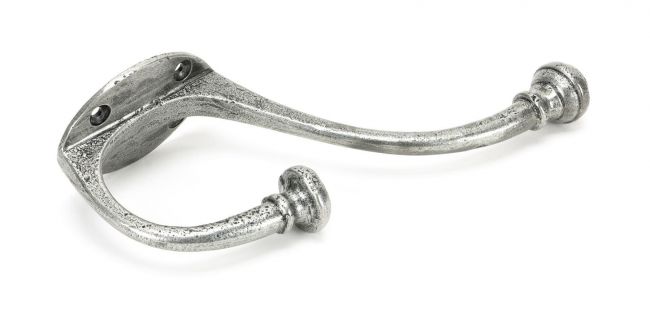 Pewter Wall Mounted Coat Hook Pewter Wall Mounted Coat Hook