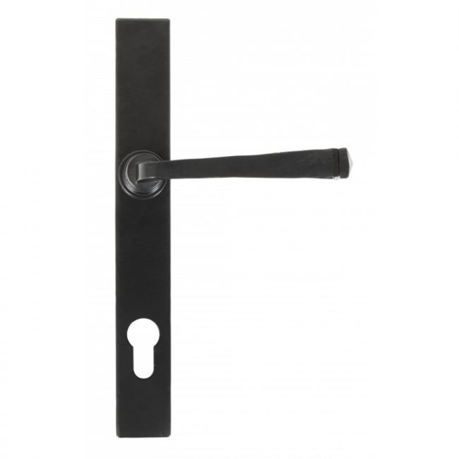 Iron Lever Handle With Keyhole