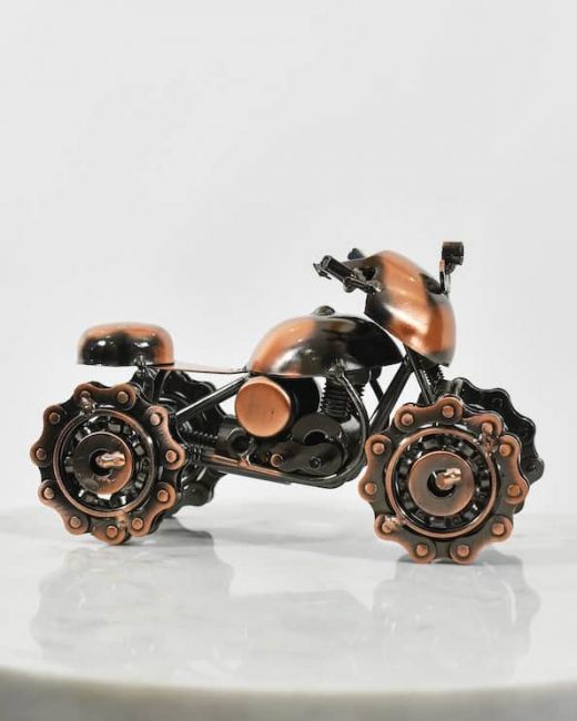 Recycled Metal Adventure Quad Bike Sculpture Recycled Metal Adventure Quad Bike Sculpture