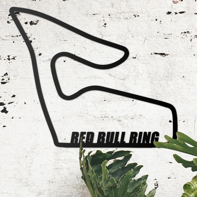 Red Bull Ring Motorsport Race Track Wall Art in the Living Room Red Bull Ring Motorsport Race Track Wall Art in the Living Room