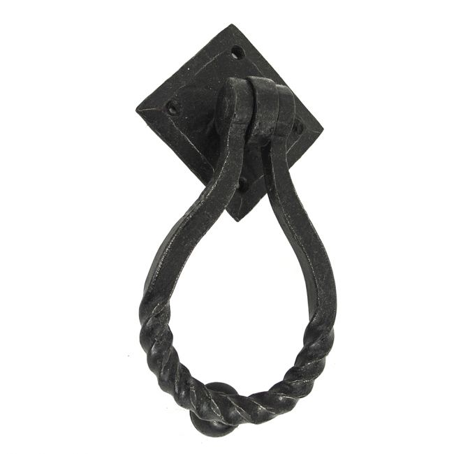 Rope Twist Iron Door Knocker Rope Twist Iron Door Knocker