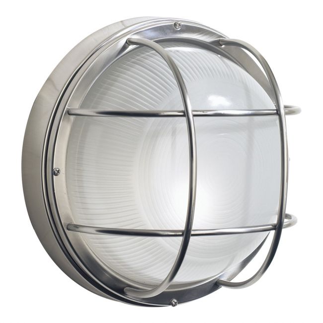 Round Bulk Head Inspired Garden Wall Light Round Bulk Head Inspired Garden Wall Light