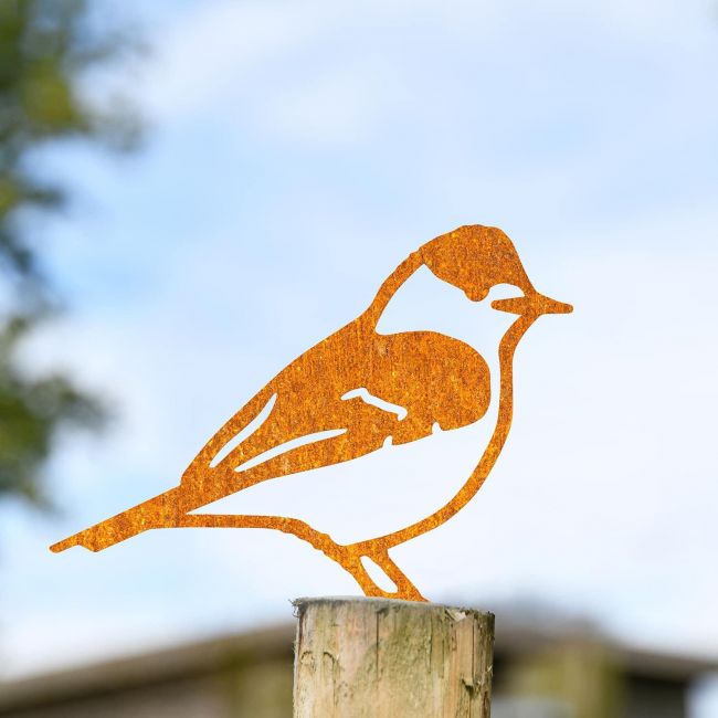Rustic Blackcap Steel Fence Topper