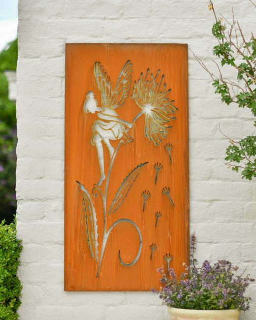 Rustic Enchanted Fairy Garden Wall Art