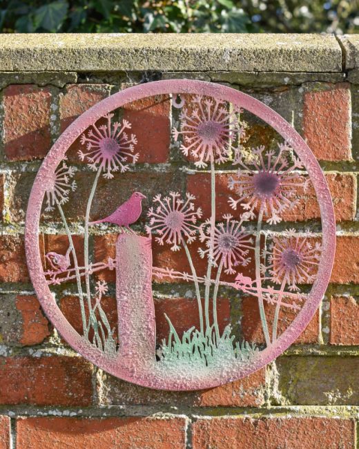 Rustic "Life In The Fields" Garden Wall Art 40cm - Thumbnail Rustic "Life In The Fields" Garden Wall Art 40cm - Thumbnail