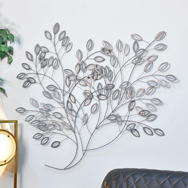 Silver Bush Wall Art in Situ in the Home Silver Bush Wall Art in Situ in the Home