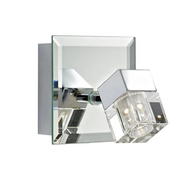 Singular Contemporary Mirrored Wall Light Singular Contemporary Mirrored Wall Light