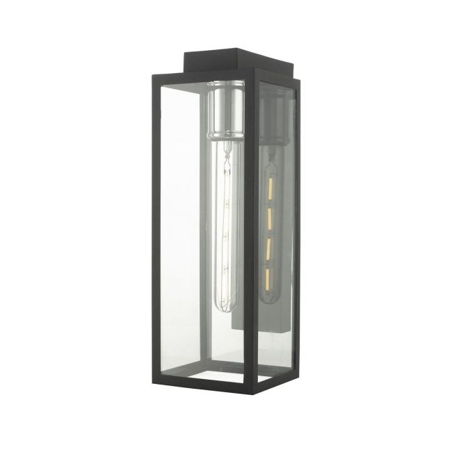 Skyscraper Outdoor Wall Light with a Chrome Bulb Holder Skyscraper Outdoor Wall Light with a Chrome Bulb Holder