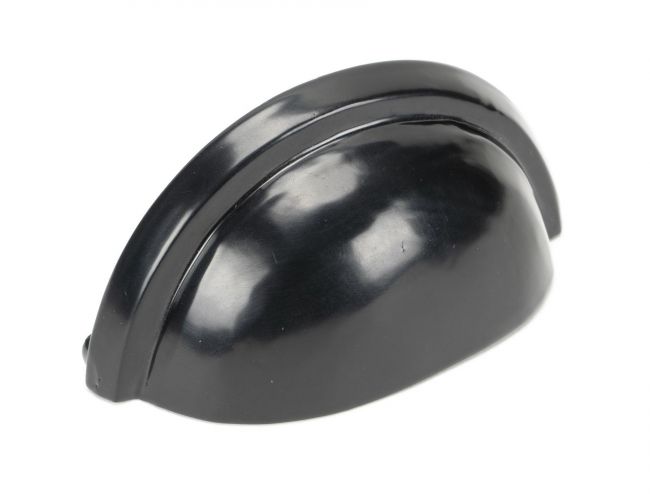 Sleek Black Concealed Drawer Pull