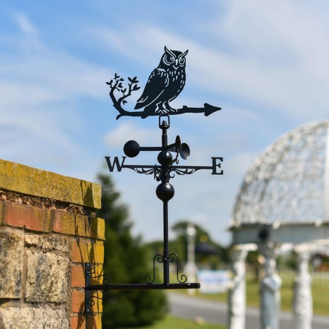 Slim Steel Farmyard Rooster Weathervane Slim Steel Farmyard Rooster Weathervane