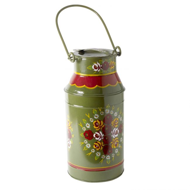 Standard Green Narrowboat Milk Churn Standard Green Narrowboat Milk Churn