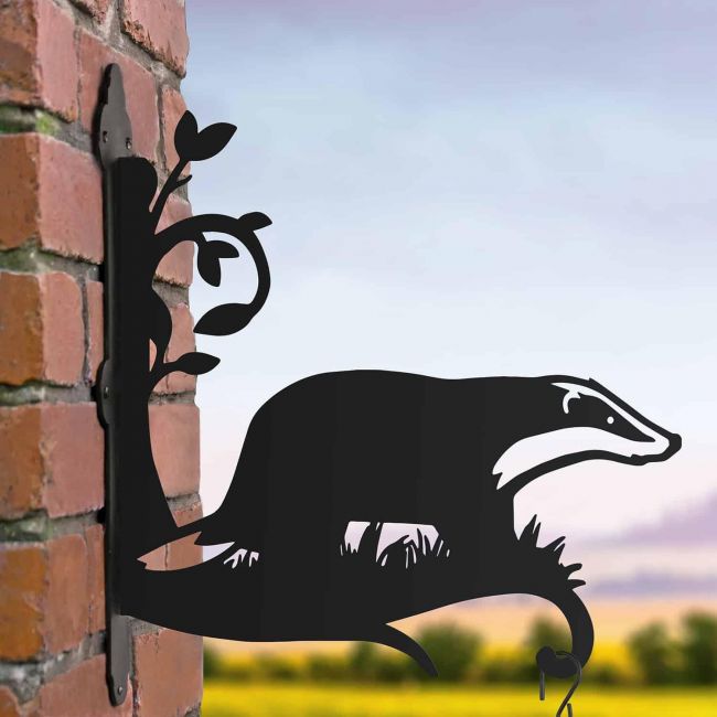 Steel Badger Hanging Basket Bracket