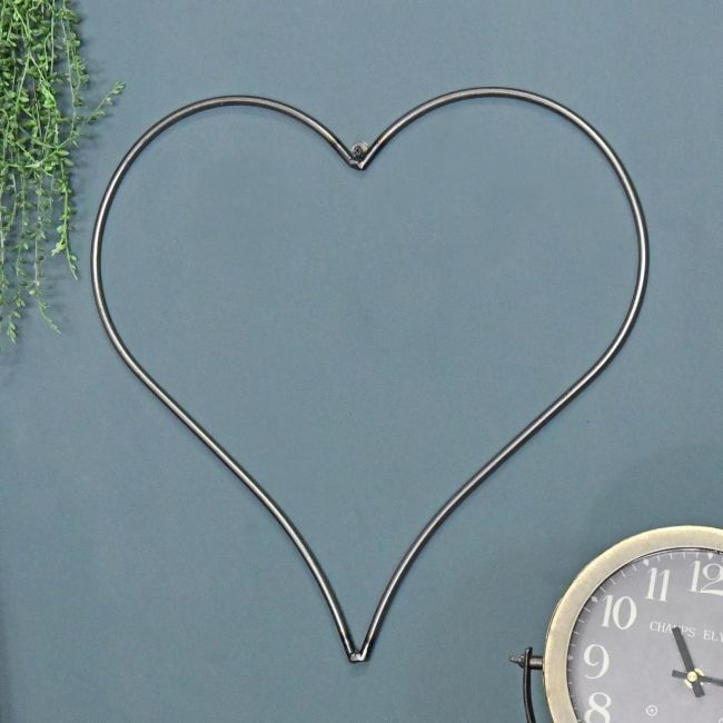 Steel Heart Hanging Wall Art Steel Heart Hanging Wall Art