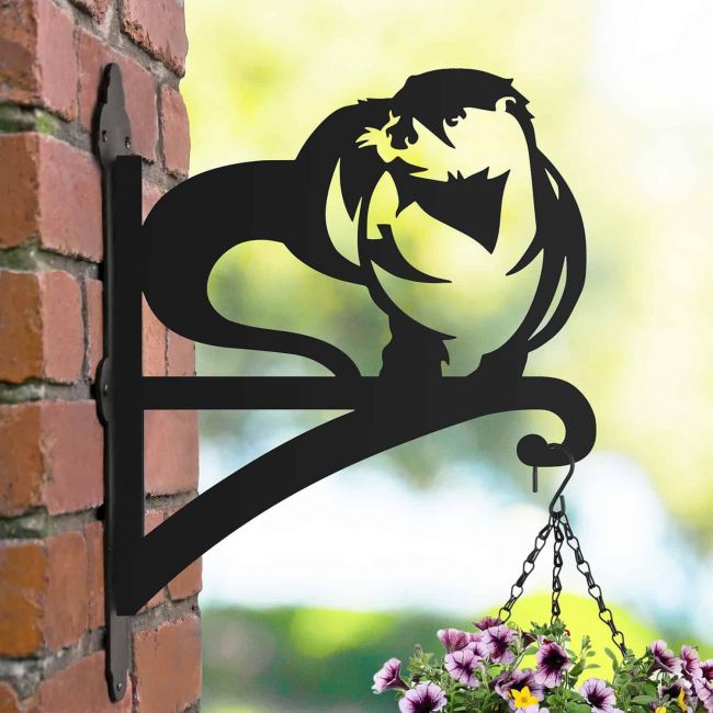 Steel River Otter Hanging Basket Bracket Steel River Otter Hanging Basket Bracket