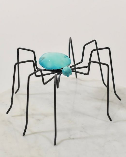Sylvie the Colourful Enamel Spider Sculpture