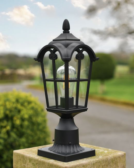 Gothic Style Pillar Light Gothic Style Pillar Light