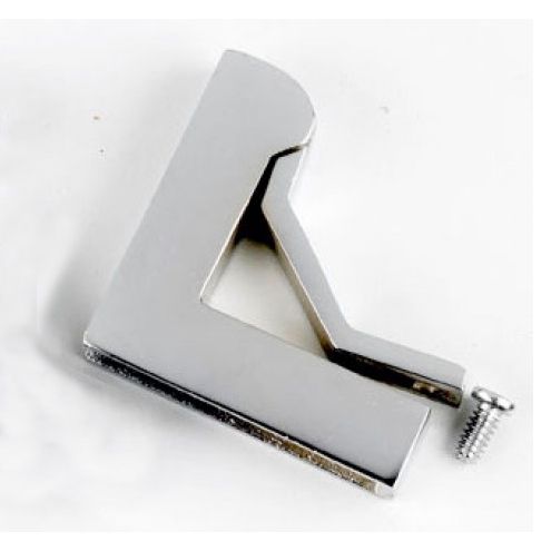 Bright Chrome Hinged Triangle Carpet Bracket Bright Chrome Hinged Triangle Carpet Bracket