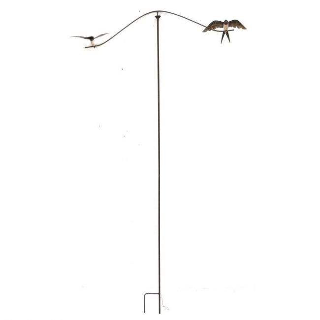 Two Swallows Garden Balancing Spike