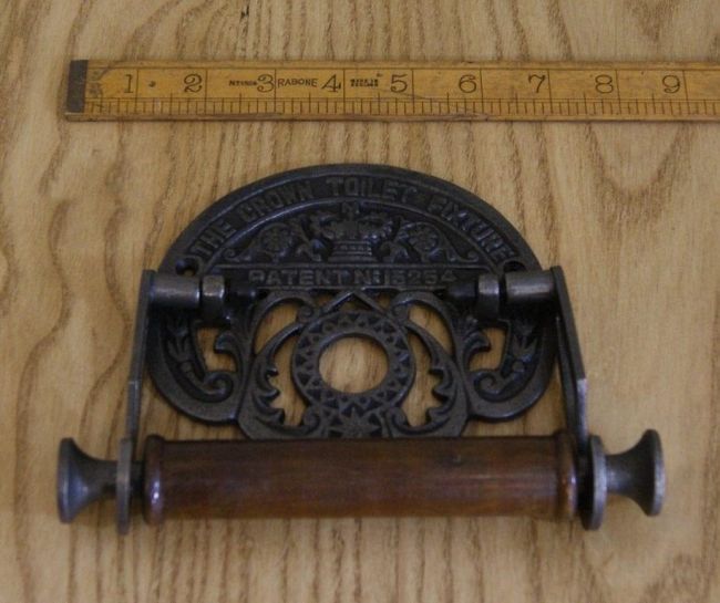 The Crown Toilet Roll Holder 