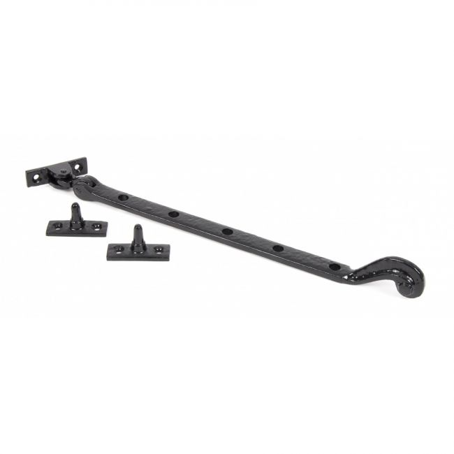 Antique Black Scrolled Stay 13" Antique Black Scrolled Stay 13"