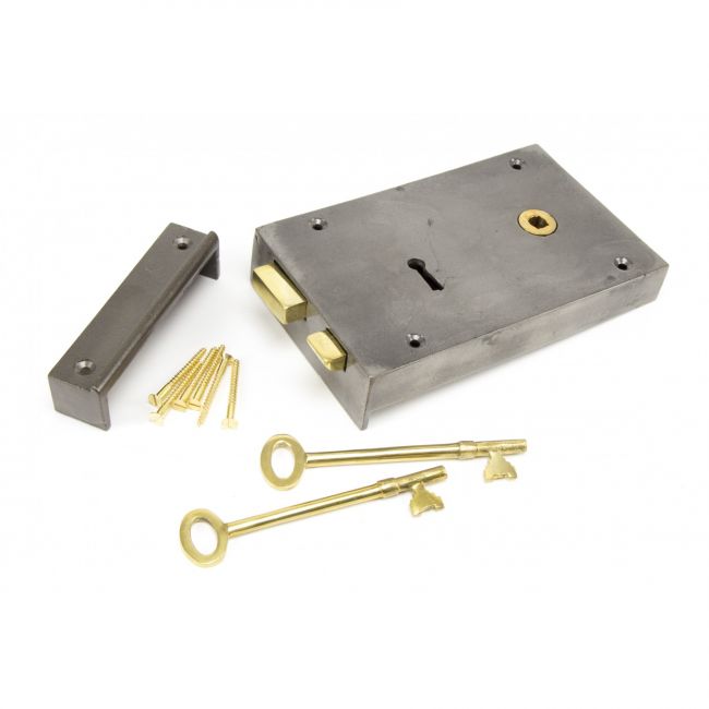 Iron Rim Lock Right Hand - Large