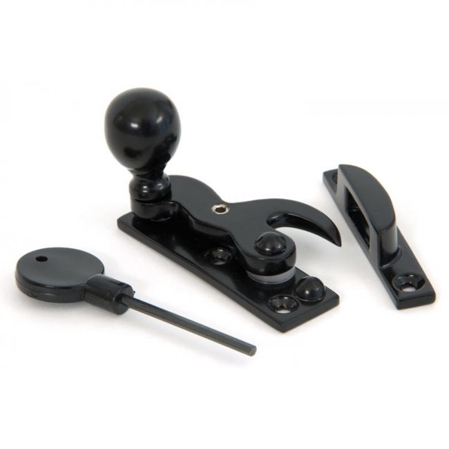 Hook Sash Fastener Black