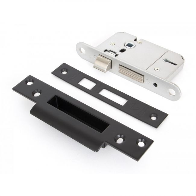 British Standard 5 Lever Sashlock - Keyed Alike - Black 2.5" British Standard 5 Lever Sashlock - Keyed Alike - Black 2.5"