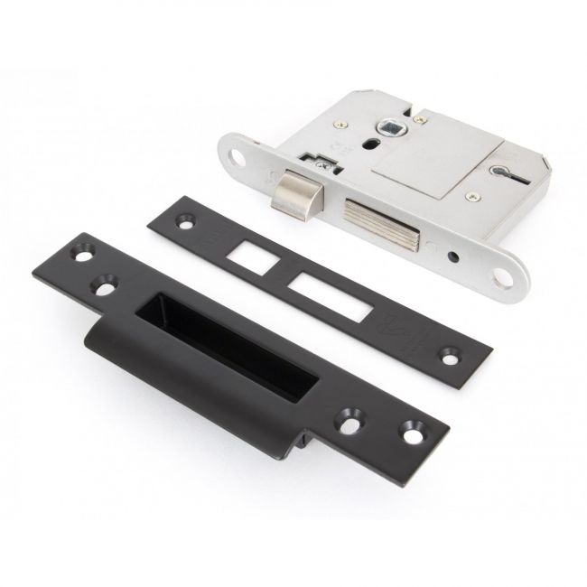 British Standard 5 Lever Sashlock - Keyed Alike - Black 3" British Standard 5 Lever Sashlock - Keyed Alike - Black 3"