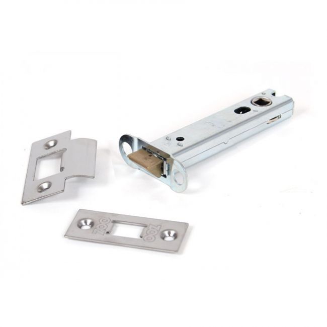 Satin Stainless Steel Heavy Duty Latch - 4" Main View Satin Stainless Steel Heavy Duty Latch - 4" Main View