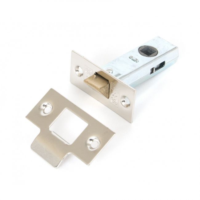 Tubular Mortice Latch - Nickel Plated 2.5" Tubular Mortice Latch - Nickel Plated 2.5"