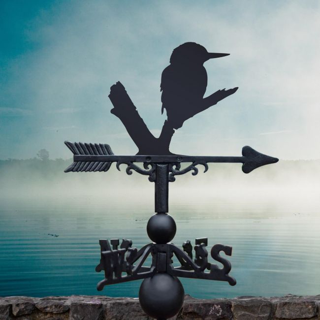 Kingfisher garden weathervane Kingfisher garden weathervane