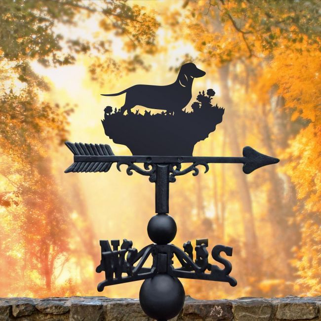 Dachshund Cast Iron Weathervane Dachshund Cast Iron Weathervane