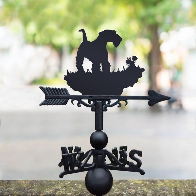 Airedale Terrier Dog Weathervane 