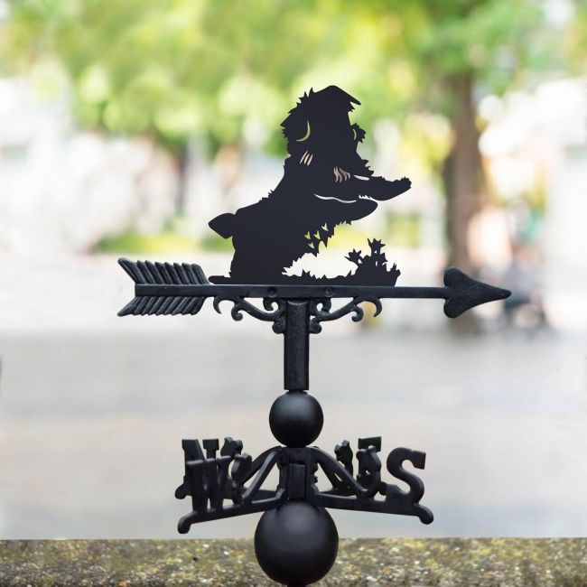 Maltese Dog Weathervane 