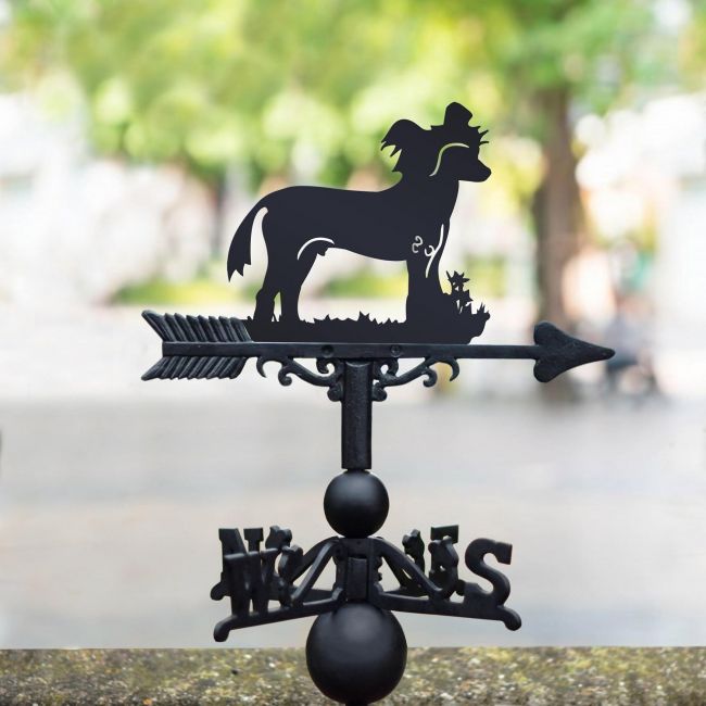 Chinese Crested Dog Weathervane 