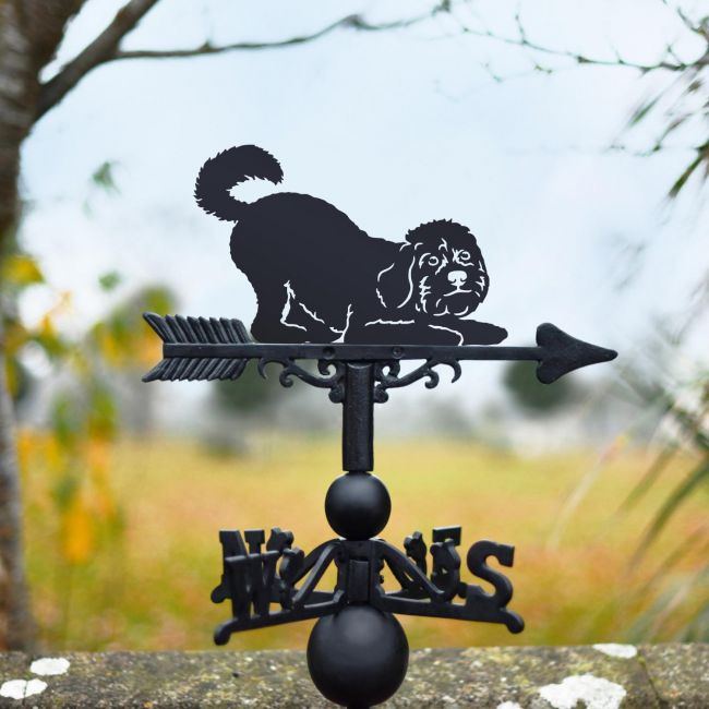 Playful Cockapoo Weathervane 