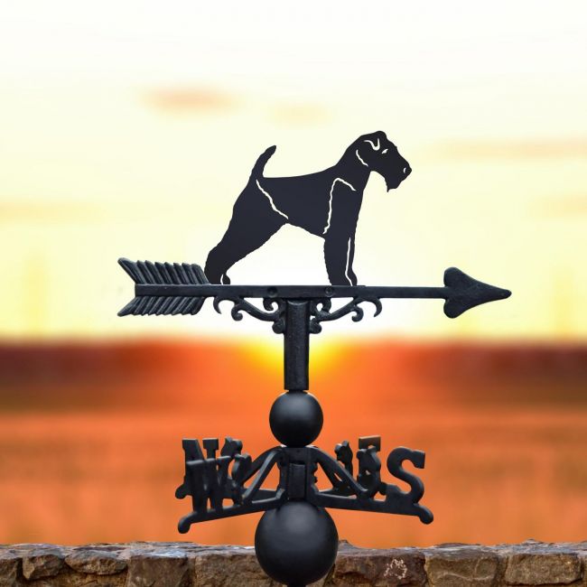Weathervane of Welsh Terrier Design 