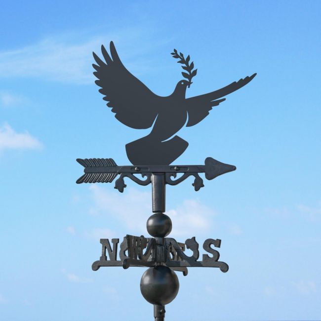 Owl on Mini Weathervane Owl on Mini Weathervane