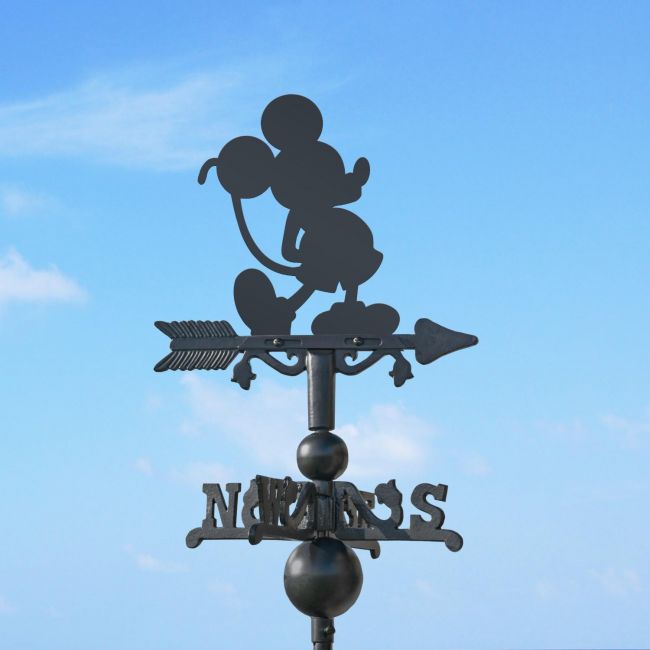 Mouse on Mini Weathervane Mouse on Mini Weathervane