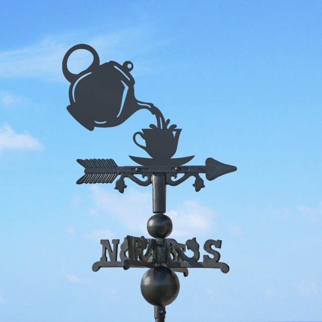 Kingfisher on Mini Weathervane Kingfisher on Mini Weathervane
