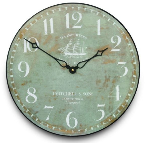 Traditional Sailing Boat Wall Clock 