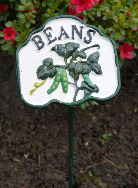 Beans Vegetable Garden Sign Beans Vegetable Garden Sign