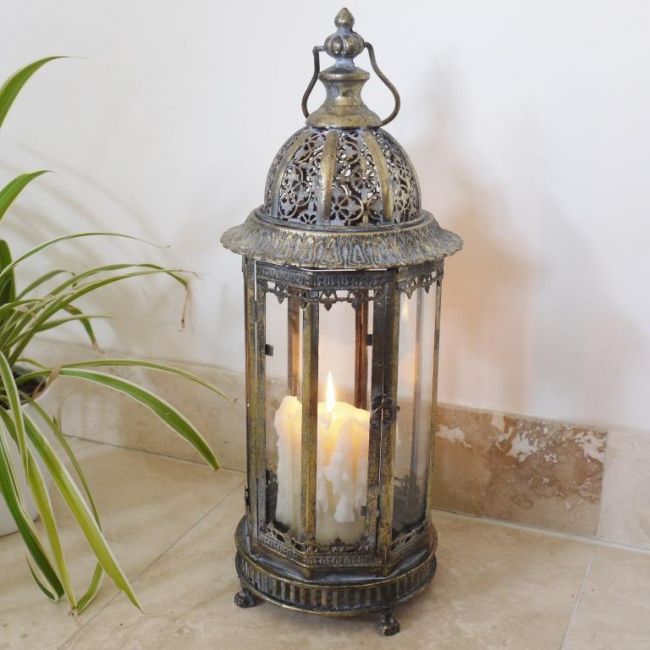 Antique "Moroccan" Style Lantern Antique "Moroccan" Style Lantern