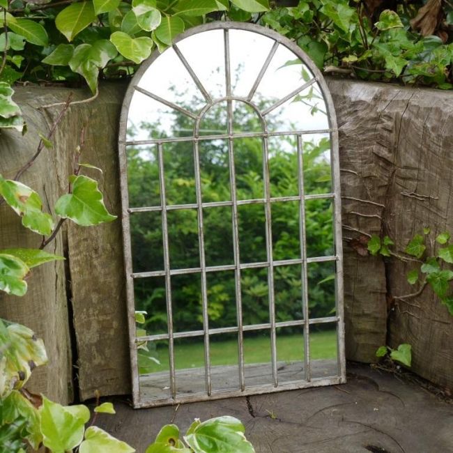 Metal Garden Mirror Metal Garden Mirror