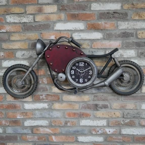 Motorbike Wall Mounted Clock Motorbike Wall Mounted Clock