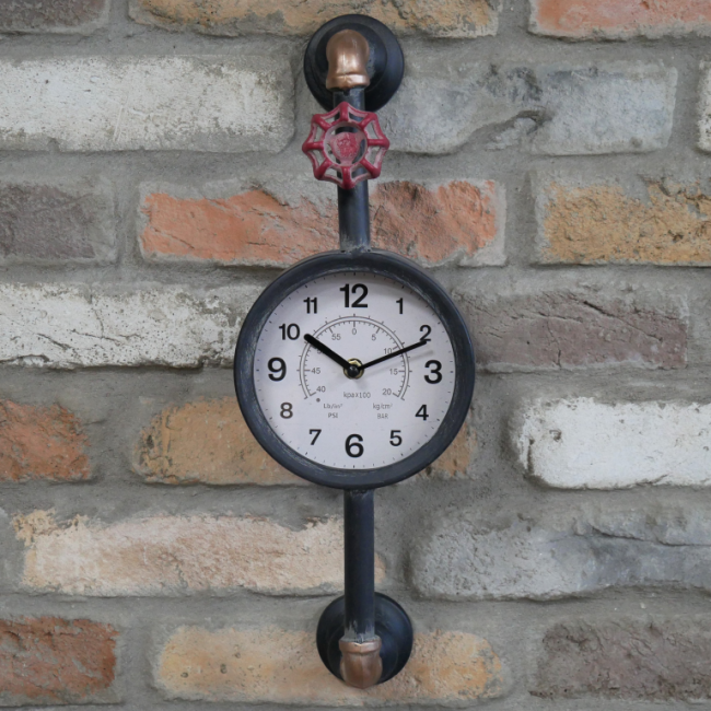Water Pipe Clock Water Pipe Clock