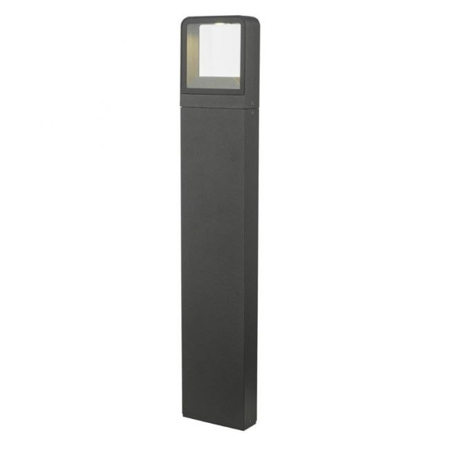 "Knole" Matt Grey Pillar Post 64cm "Knole" Matt Grey Pillar Post 64cm